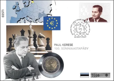 100. OBLETNICA ROJSTVA ŠAHOVSKEGA VELEMOJSTRA PAULA KERESA